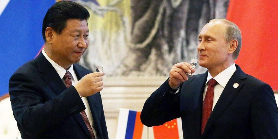 Си Цзиньпин, Владимир Путин, Россия, Китай, дроны, БПЛА, беспилотники
