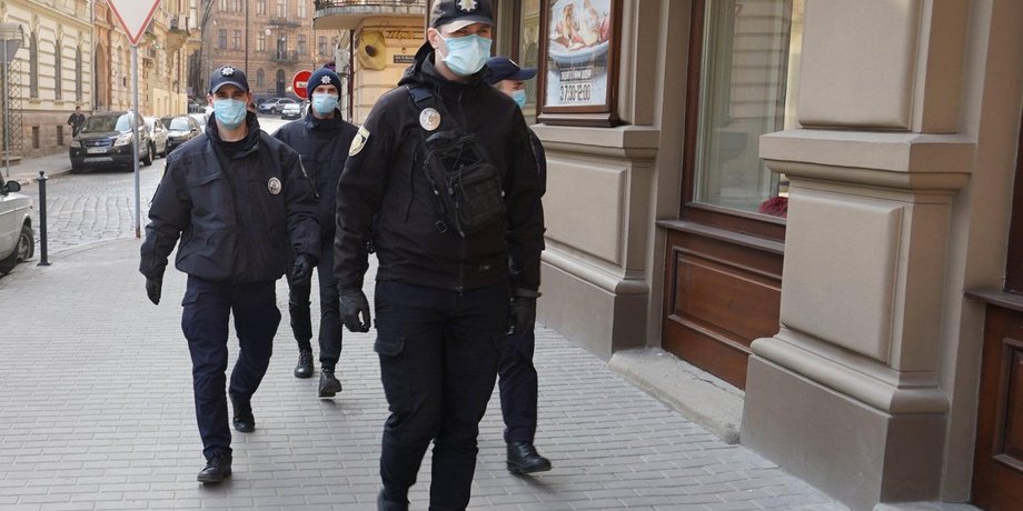 полиция, карантин, штраф