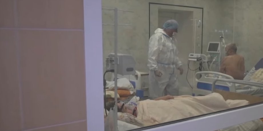 Врач, пациент, коронавирус, больница