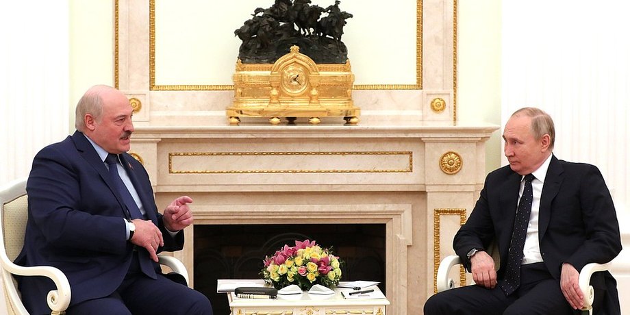 Лукашенко Путин переговоры вторжение Украина оккупанты пропаганда