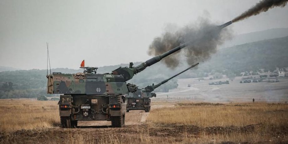 Panzerhaubitze 2000, САУ, Литва, Германия, украинские механики
