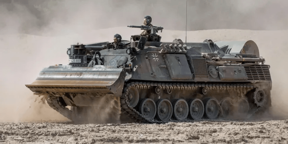 DACHS, Бронированная инженерная машина, германия, военная техника