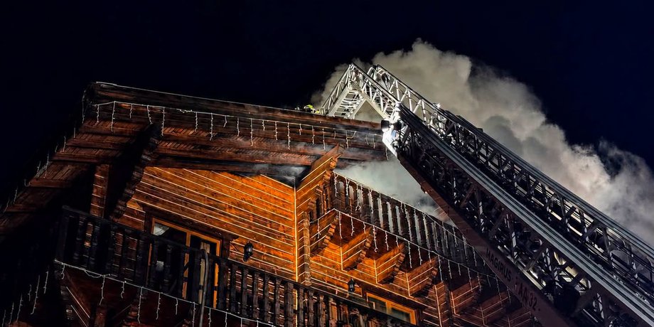 Пожежа в дитячому таборі в Буковелі