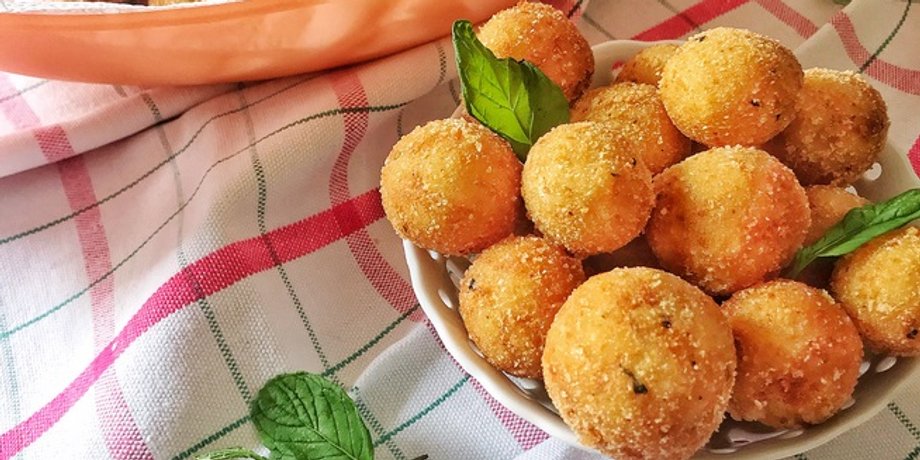 Картофельные шарики, картофель рецепт, шарики из картошки