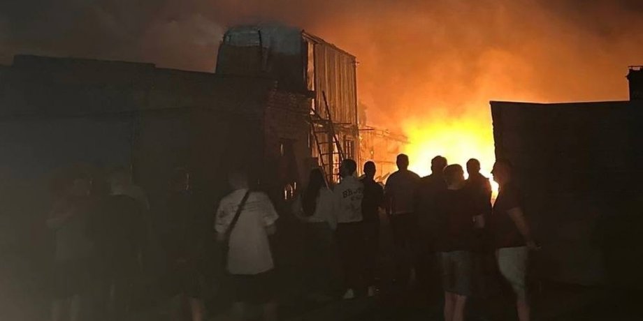 Пожежа, Домодєдово, Московська область, вибух, Росія