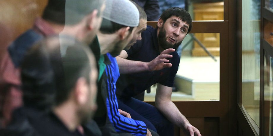 Подсудимые в деле об убийстве Бориса Немцова / Фото: Сергей Савостьянов/ТАСС