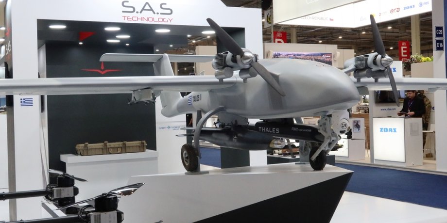 платформа AIHMI AHM-1X, баражувальний беоприпас, S.A.S.