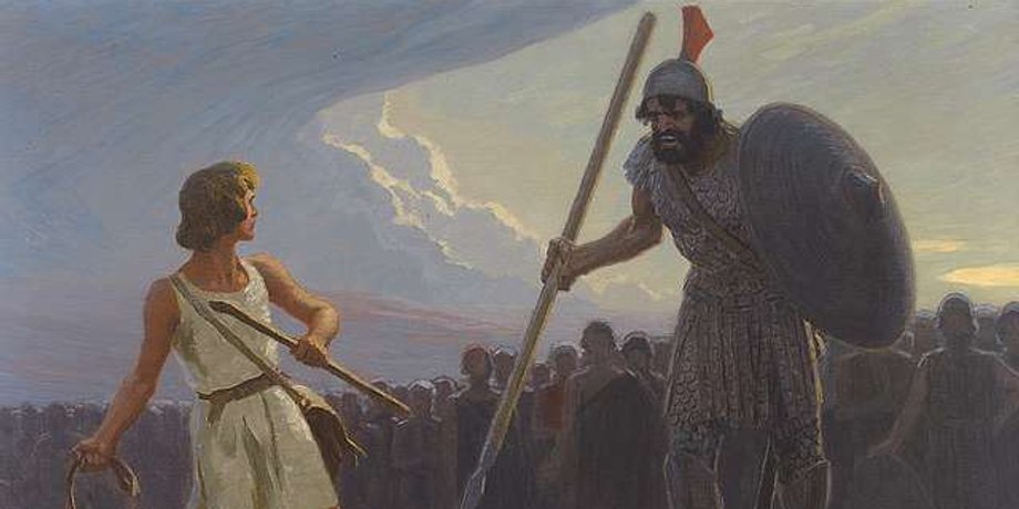 Голиаф, Библия, история, битвы