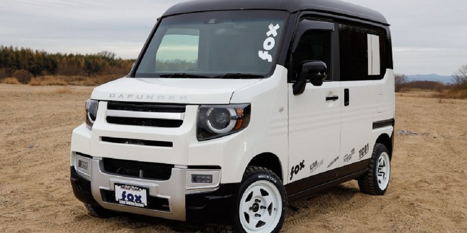 Honda, Honda N-Van, CLS FOX, ESB Style, Тюнинг, Land Rover Defender, Авто, Автомобили, Фото