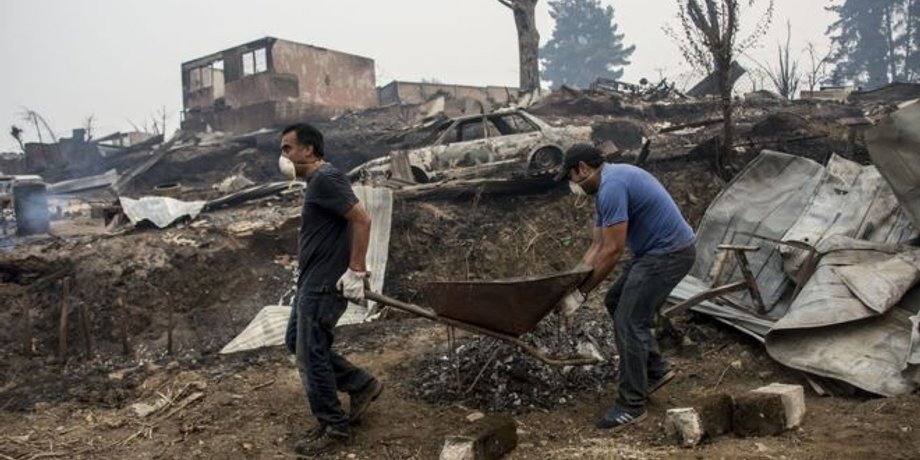 Пожары в Чили / Фото: Getty Images
