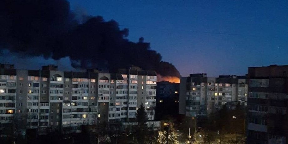 Луцк, аэродром, взрывы, СБУ