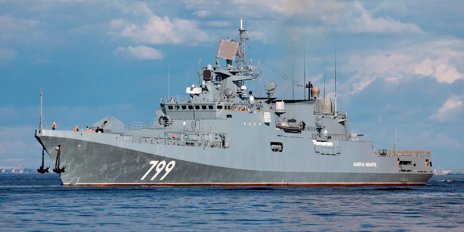 Адмірал Макаров, Чорне море, війна, фото