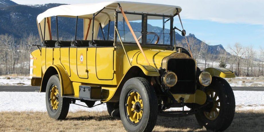White Model 15-45 Yellowstone Park Touring Bus, Аукцион, Автобус, Авто, Автомобили, США, Фото, Раритет