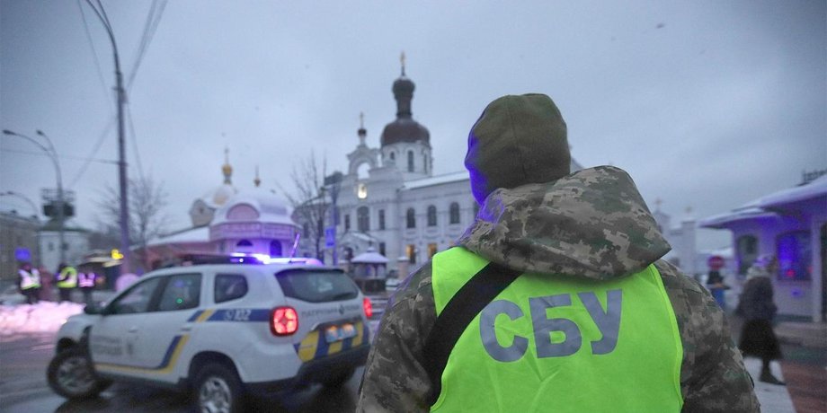 Обшуки СБУ у Києво-Печерській Лаврі