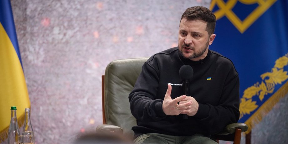Володимир Зеленський, Київ, обстріли, укриття, війна в Україні