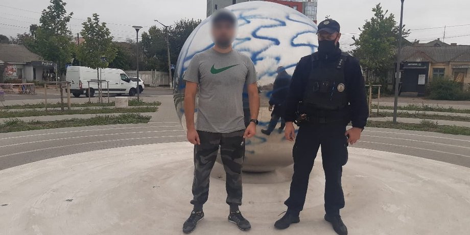 Біла церква, вандали, пам'ятник борцям за незалежність
