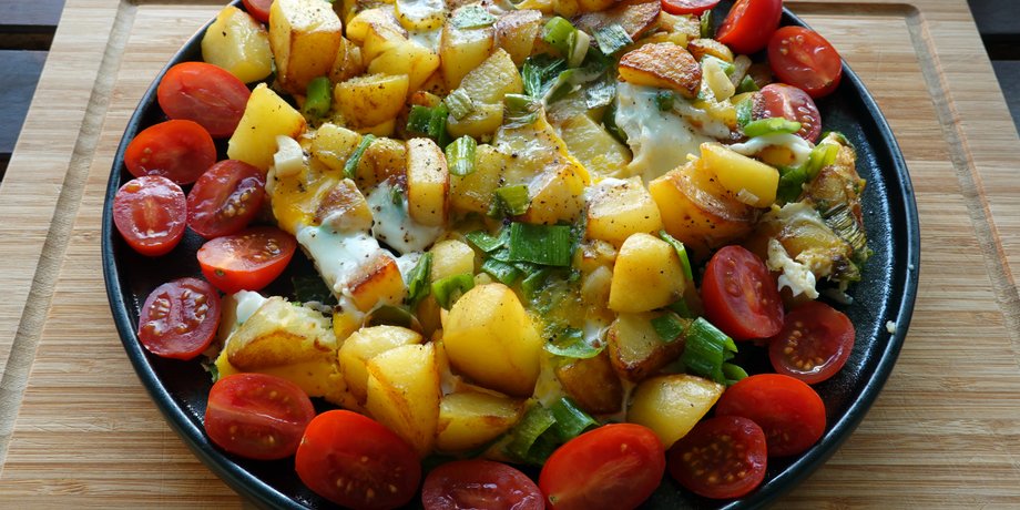 жареная картошка