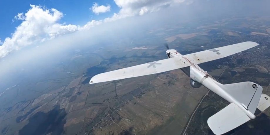 беспилотник, орлан 10, полет, дрон