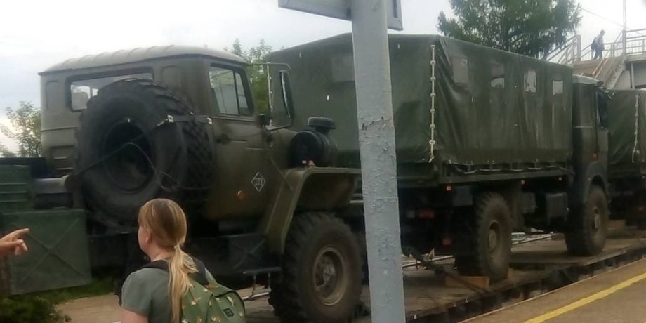 військовий ешелон РФ