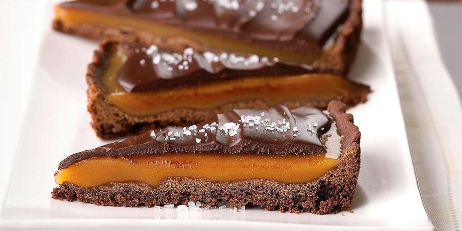 Торт с карамелью и шоколадом, торт рецепт, сухой торт