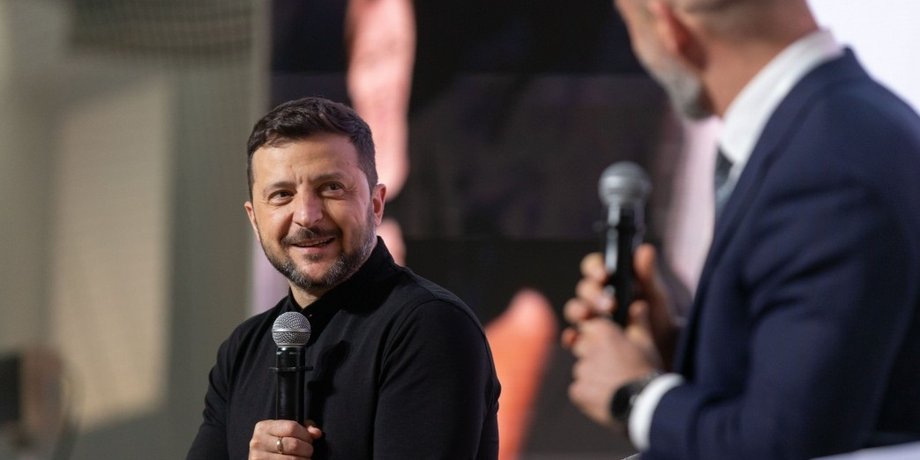 владимир зеленый, министр спорта матвей бидный, президент украины