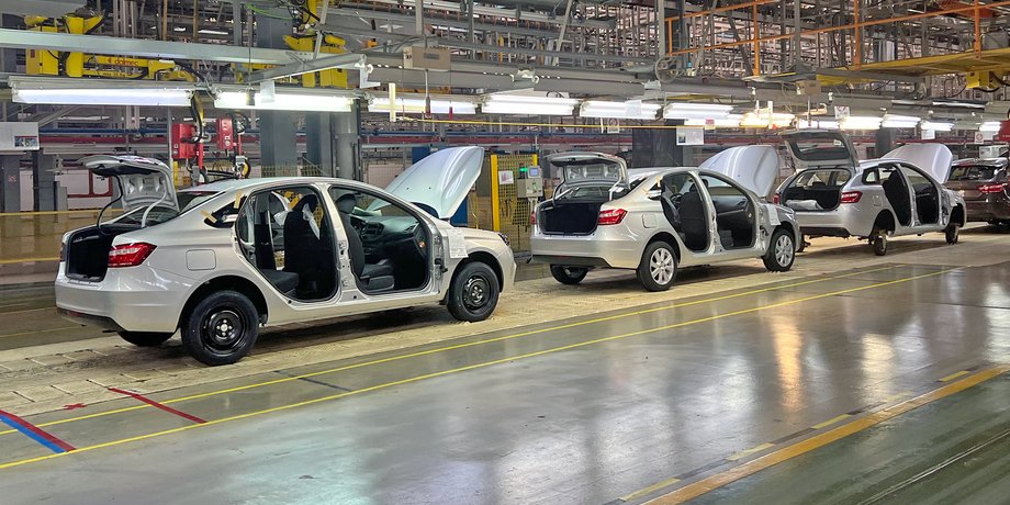 виробництво лада веста, Lada Vesta, завод ВАЗ, завод ВАЗ в Іжевську, завод Іжавто, Лада Веста