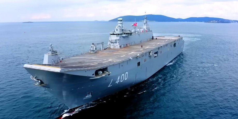 TCG Anadolu, Анадолу, авіаносець, Туреччина, авіаносець для дронів