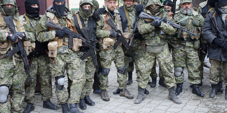 Донские казачьи боевики в Донбассе / Фото: lenta-ua.net