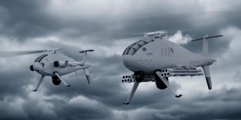 БПЛА Camcopter S-101 и Camcopter S-301