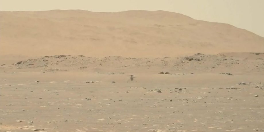 Ingenuity, вертолет, Марс, NASA, первый полет
