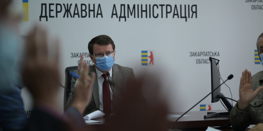 Заседание Закарпатской ОГА