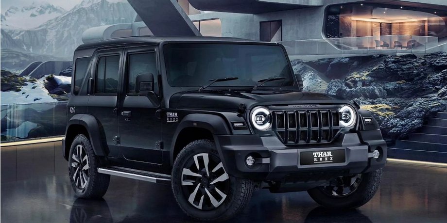 Mahindra Thar Roxx, Mahindra Thar, внедорожник Mahindra