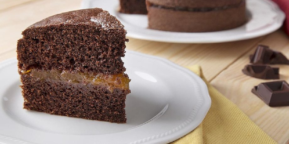 Шоколадный кекс с абрикосовым джемом, шоколадный кекс, шоколадный кекс рецепт