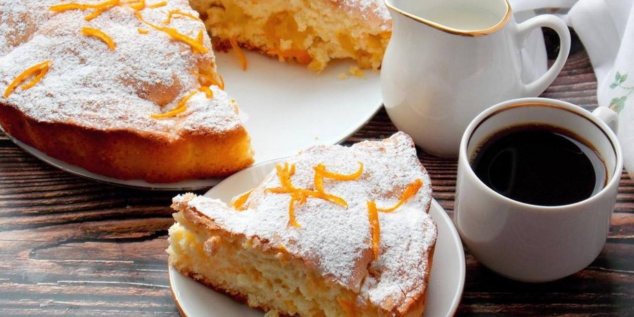 Апельсиновый пирог с корицей, пирог с апельсинами
