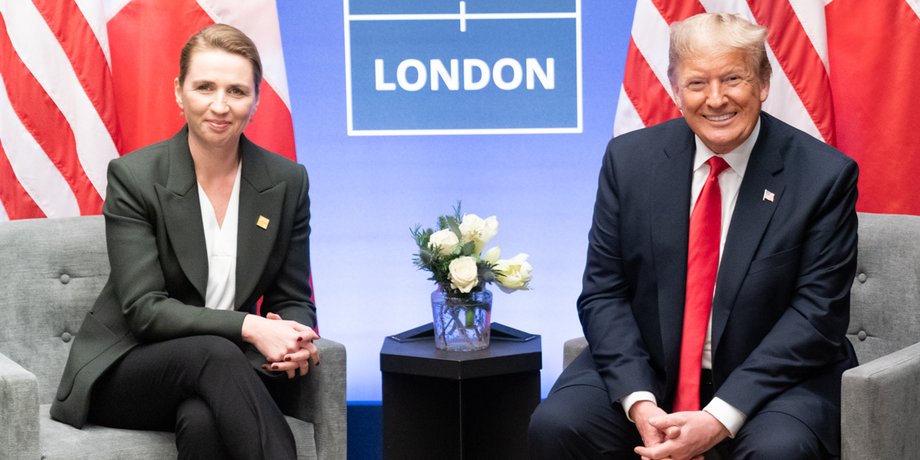 Трамп и Фредериксен