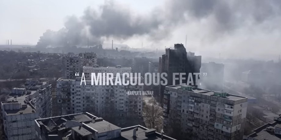 фильм 20 дней в мариуполе, кадр из документального фильма про мариуполь