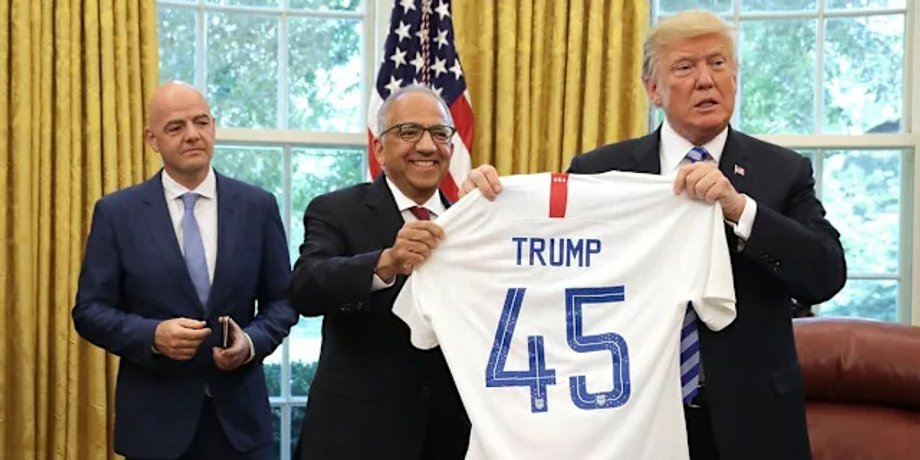 Джанни Инфантино ищет поддержку в администрации Трампа