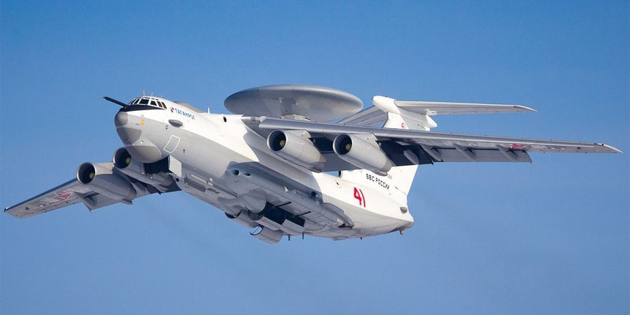 Літак РФ А-50, війна, Україна, фото