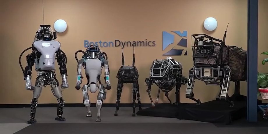 Роботы, Boston Dynamics, фото