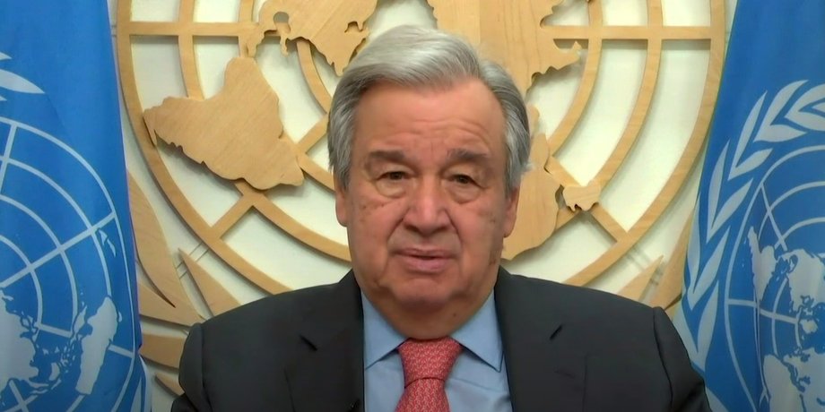 Генеральный секретарь, ООН, Антониу Гутерриш, кризис, раскол, давос, пандемия
