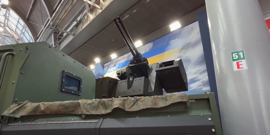 бронемашина Senator з ГШ-23