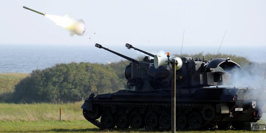 Gepard, установка Gepard, зенитка Gepard