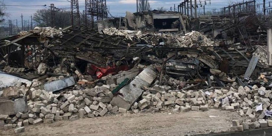 Павлоград обстрел ракетный удар оккупанты ВС РФ железная дорога