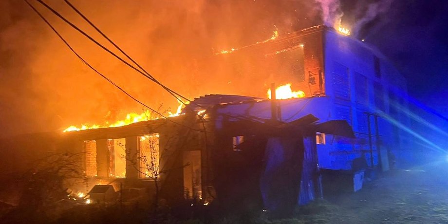 пожежа в Ізмаїлі порт