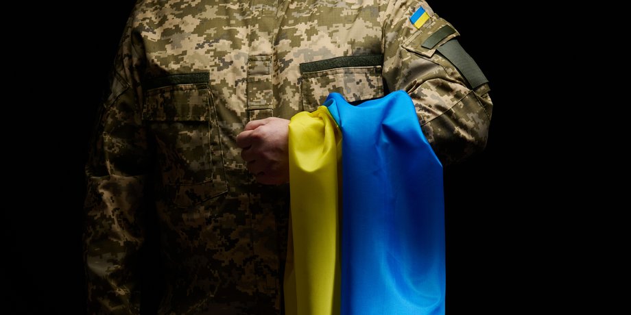 ВСУ, флаг, знамя, Украина, украинский воин, защитник, герой