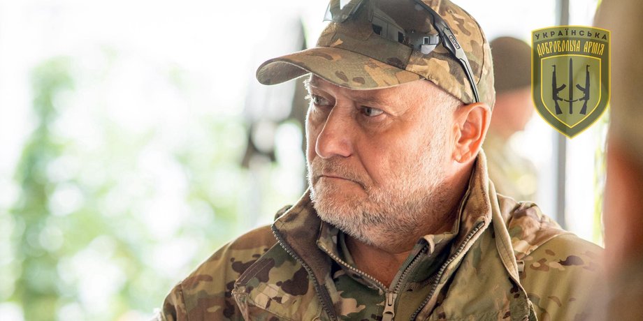 Дмитро Ярош під час коментаря
