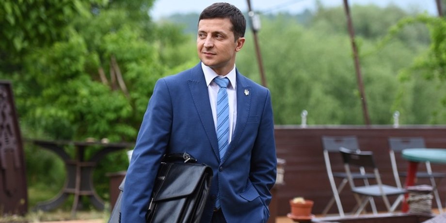 Кадр из фильма "Слуга народа"