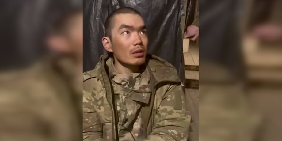 пленный солдат, пленный из китая, китаец пленный