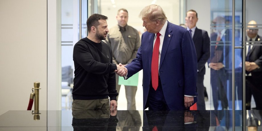 Владимир Зеленский, Дональд Трамп, мирные переговоры