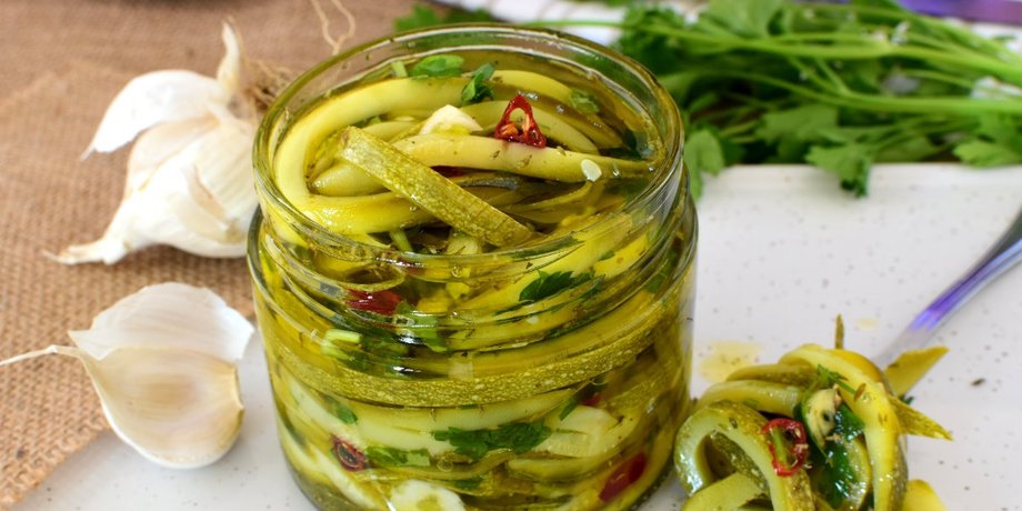 Маринованные кабачки, кабачки рецепт